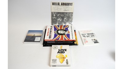 Lot 432 - Music ephemera and DVDs