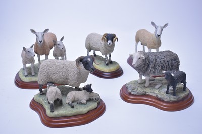 Lot 244 - A collection of Border Fine Arts animal figures