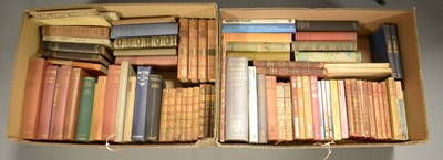 Lot 414 - A selection of hardback books, primarily literature, two boxes.