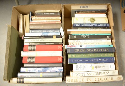 Lot 428 - A selection of hardback books, primarily relating to art.