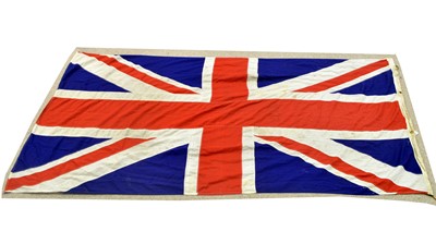 Lot 681 - The Union Jack of the HMS NELSON