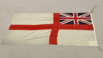 Lot 224 - The Naval Ensign of HMS Manxman