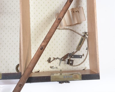 Lot 1168 - Attributed to Mayhew and Ince: a rare George III maple Harlequin Pembroke table.