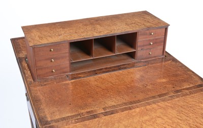 Lot 1168 - Attributed to Mayhew and Ince: a rare George III maple Harlequin Pembroke table.