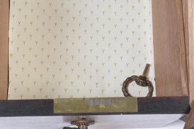 Lot 1168 - Attributed to Mayhew and Ince: a rare George III maple Harlequin Pembroke table.