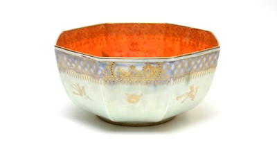 Lot 910 - Wedgwood Butterfly lustre bowl