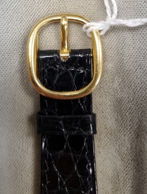 Lot 442 - Patek Philippe, Geneve, Ellipse: an 18ct yellow gold cased wristwatch