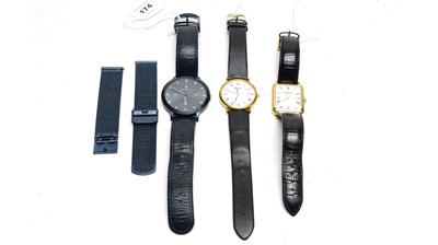 Lot 174 - Watches by Lilenthal and Raymond Weil.