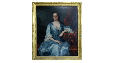 Lot 1055 - School of Sir Peter Lely - Portrait of a Noble Woman | oil