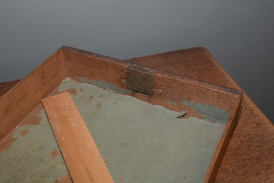Lot 1115 - A Queen Anne walnut bureau bookcase.