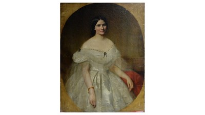 Lot 650 - Carl Friedrich Heinrich Werner - Portrait of Mary Anna Branfill