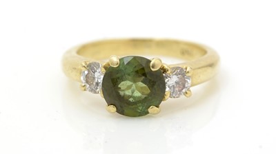 Lot 461 - Tiffany & Co.: a tourmaline and diamond ring