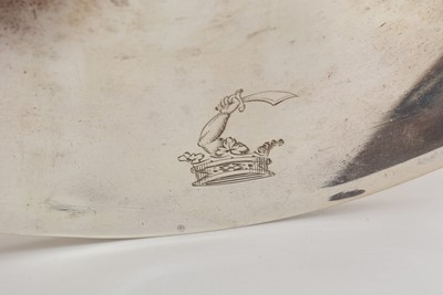 Lot 205 - A pair of George III silver sauce tureens and covers.
