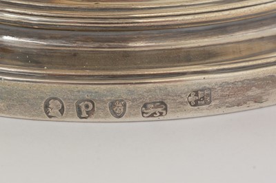 Lot 205 - A pair of George III silver sauce tureens and covers.