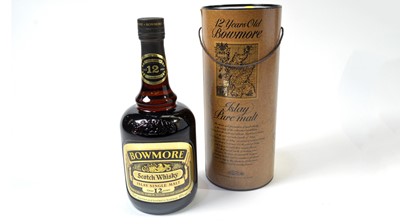 Lot 791 - Bowmore Islay pure malt scotch whisky, one bottle, 12 years old