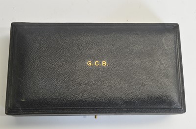 Lot 1044 - Sir William Strang, Order of the Bath collar and star, with Winston Churchill letter.