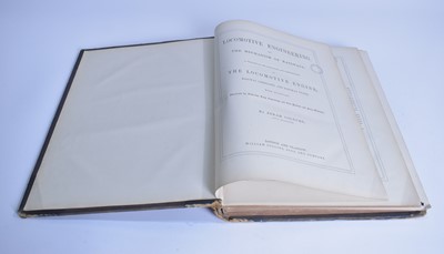 Lot 758 - Colburn (Zerah) Locomotive Engineering and the Mechanism of Railways, etc.