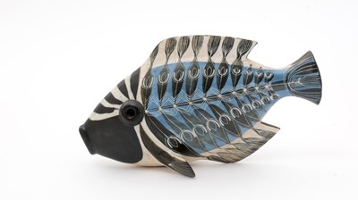 Lot 166 - Ambleside pottery fish.
