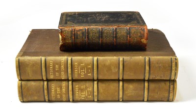 Lot 759 - Samuel Johnson's Dictionary, and another English Dictionary.