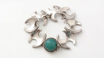 Lot 500 - Henning Koppel for Georg Jensen, Denmark: a silver bracelet