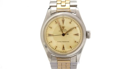 Lot 431 - Rolex Oyster Royal: a steel-cased manual wind wristwatch