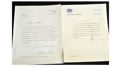 Lot 1049 - The Order of Saint Michael and Saint George, Knight Grand Cross, awarded to Sir William Strang