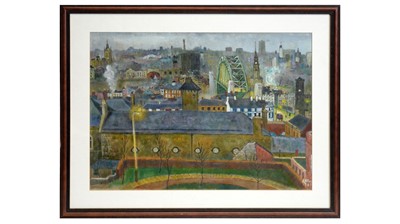 Lot 563 - Charlie Rogers - Bridge from Shephard's Gateshead | oil