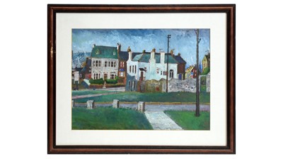 Lot 567 - Charlie Rogers - Rear 5 Wand Mill Inn, Gateshead | oil