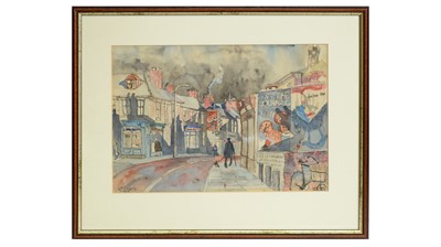 Lot 547 - Charlie Rogers - Coatsworth Road, Gateshead | watercolour