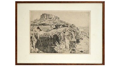 Lot 584 - Ernest Stephen Lumsden - Jodhpur | etching