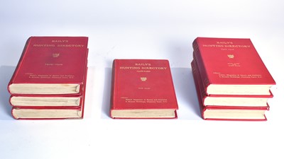 Lot 760 - Baily's Hunting Directory sundry vols., - 1960.