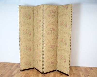 Lot 81 - A George Smith Liberty of London upholstered room divide/screen.