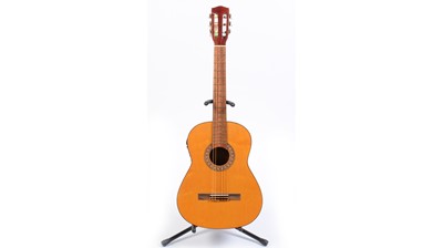 Lot 122 - Hokada electro acoustic classical guitar