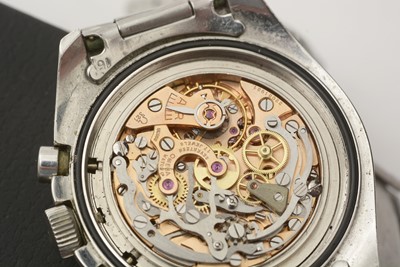 Lot 586 - Post-Moon Omega Speedmaster: a manual wind chronograph wristwatch