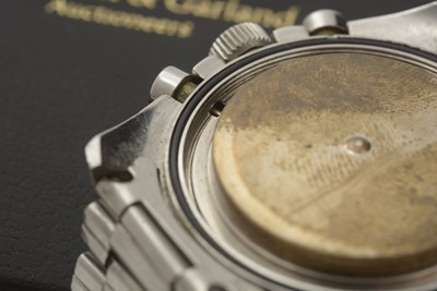 Lot 586 - Post-Moon Omega Speedmaster: a manual wind chronograph wristwatch