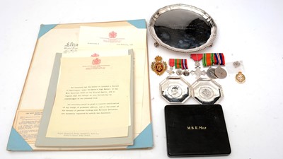 Lot 202 - WWII MBE group awarded to Major Margaret Greig Campbell, Women's Royal Army Corps