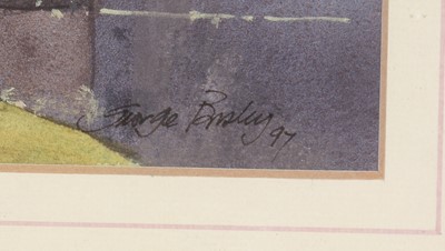 Lot 46 - George Busby FRSA - Five-a-Side Football | watercolour