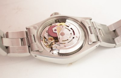 Lot 579 - Rolex Oyster Perpetual: a steel-cased ladies automatic wristwatch