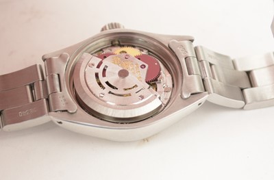 Lot 579 - Rolex Oyster Perpetual: a steel-cased ladies automatic wristwatch