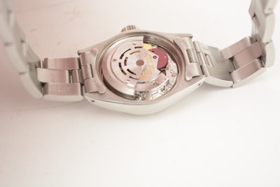 Lot 579 - Rolex Oyster Perpetual: a steel-cased ladies automatic wristwatch