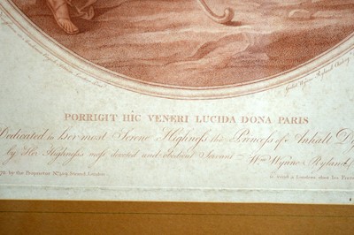 Lot 708 - After Angelica Kauffman - Four scenes from Classical Mythology | stipple engravings