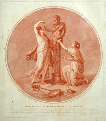 Lot 708 - After Angelica Kauffman - Four scenes from Classical Mythology | stipple engravings