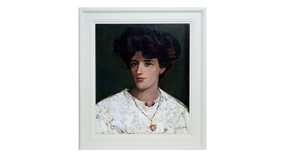 Lot 1068 - Ruskin Spear - The Gold Pendant | oil