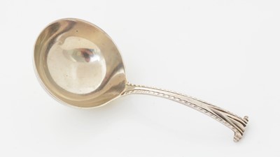 Lot 207 - A George III silver caddy spoon