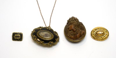 Lot 190 - Four 19th Century brooches