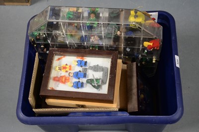 Lot 520 - A large collection of superhero minifigures.