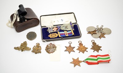 Lot 124 - A selection of medals