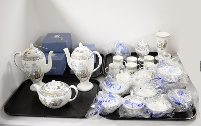 Lot 295 - A Wedgwood ‘Chinese Legend’ pattern tea and coffee service, some boxed, as new.