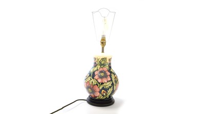 Lot 153 - Modern Moorcroft Lamp