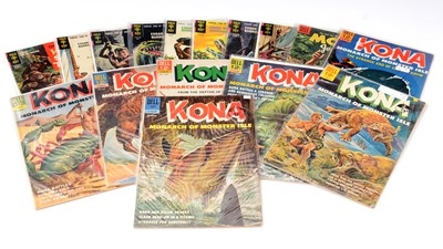 Lot 186 - Jungle and Adventure Comics by Dell and Gold Key.